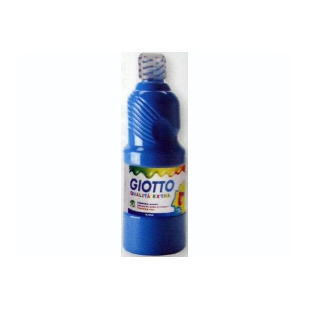 1 - FILA Tempera Pronta GIOTTO Flacone da 500 mL Ciano 5328