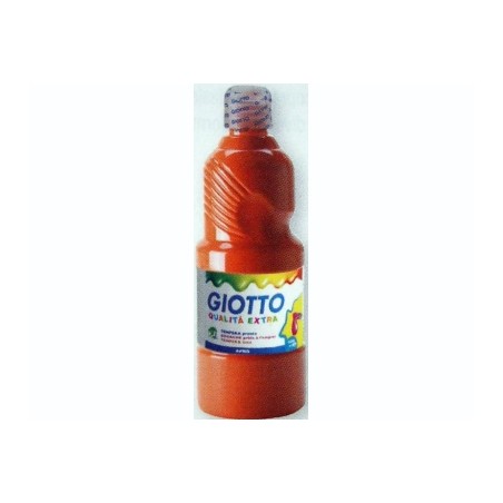 1 - FILA Tempera Pronta GIOTTO Flacone da 500 mL Vermiglio 5328
