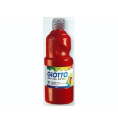 1 - FILA Tempera Pronta GIOTTO Flacone da 500 mL Rosso Scarlatto 5328