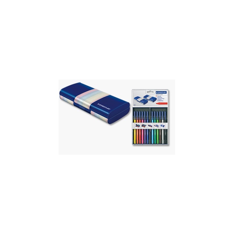 12 pz Penna Biro Staedtler Triplus Color colori assortiti 323MB12 12 pz Penna Biro Staedtler Triplus Color colori assortiti 323MB12