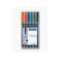 STAEDTLER Penna Lumocolor permanente punta fine 318 6 colori STAEDTLER Penna Lumocolor permanente punta fine 318 6 colori