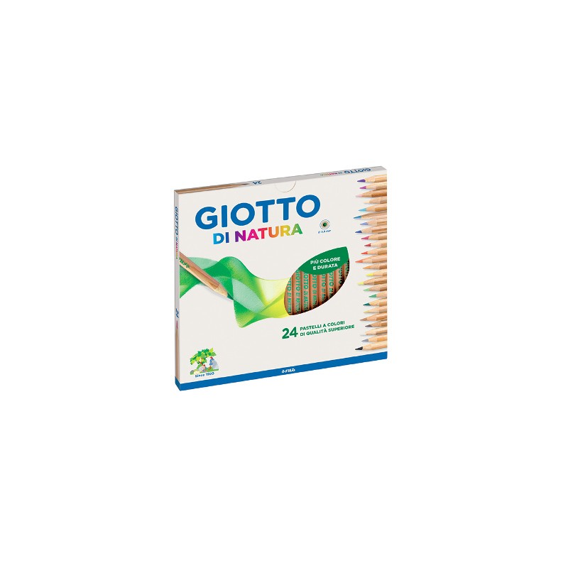 FILA Pastelli Giotto di Natura 24 colori assortiti 2407 FILA Pastelli Giotto di Natura 24 colori assortiti 2407