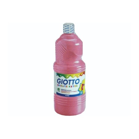 1 - FILA Tempera Pronta GIOTTO Flacone da 1 Litro Rosa 5334