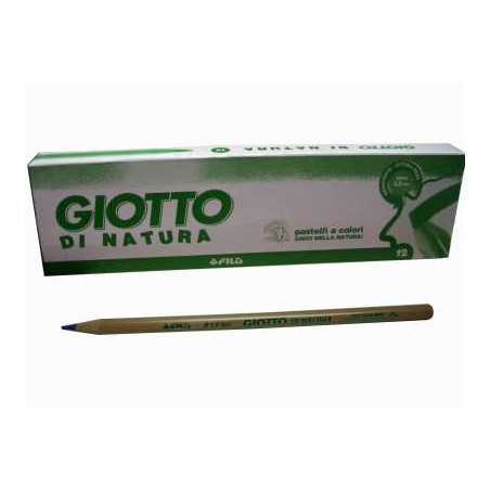 1 - FILA 12 pezzi Pastelli Giotto di natura verde 240318