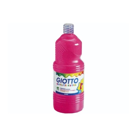 1 - FILA Tempera Pronta GIOTTO Flacone da 1 Litro Magenta 5334