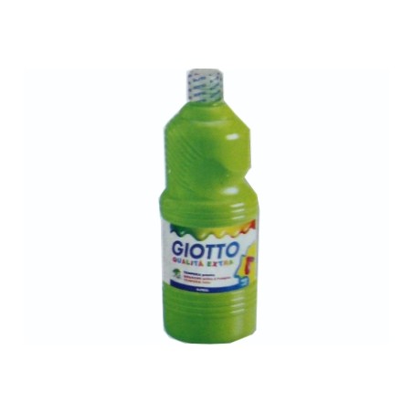 1 - FILA Tempera Pronta GIOTTO Flacone da 1 Litro Verde 5334