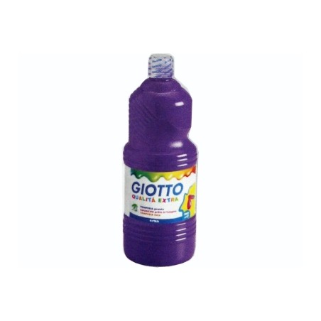1 - FILA Tempera Pronta GIOTTO Flacone da 1 Litro Violetto 5334