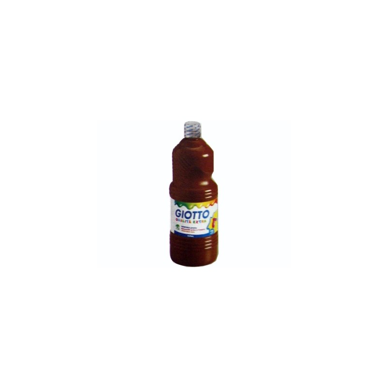 FILA Tempera Pronta GIOTTO Flacone da 1 Litro Marrone Scuro 5334 FILA Tempera Pronta GIOTTO Flacone da 1 Litro Marrone Scuro 5334