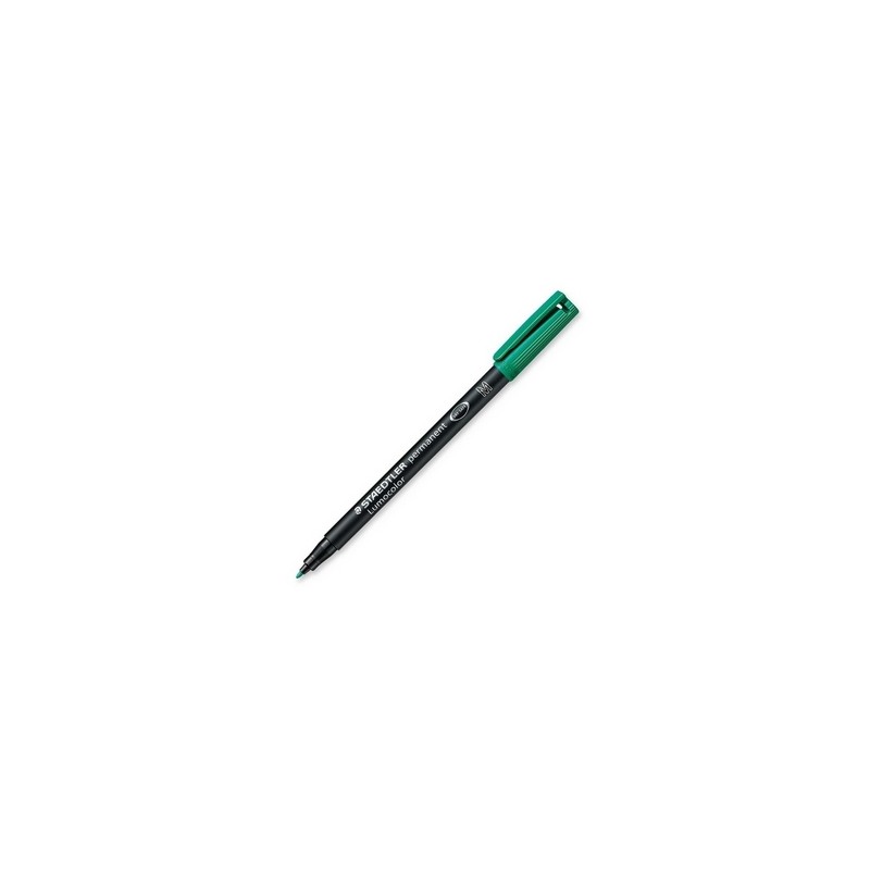 STAEDTLER Penna indelebile Lumocolor punta media 317 verde STAEDTLER Penna indelebile Lumocolor punta media 317 verde