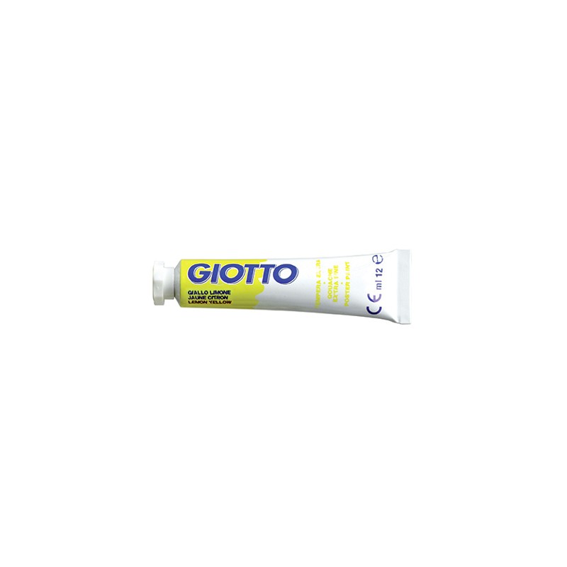FILA Colore a Tempera GIOTTO Tubetto 12 mL Giallo Limone 03 3520 FILA Colore a Tempera GIOTTO Tubetto 12 mL Giallo Limone 03 3520