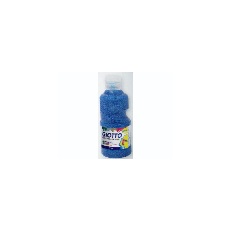 FILA Colore Tempera Pronta GIOTTO Glitter 250 mL Ciano 531204 FILA Colore Tempera Pronta GIOTTO Glitter 250 mL Ciano 531204