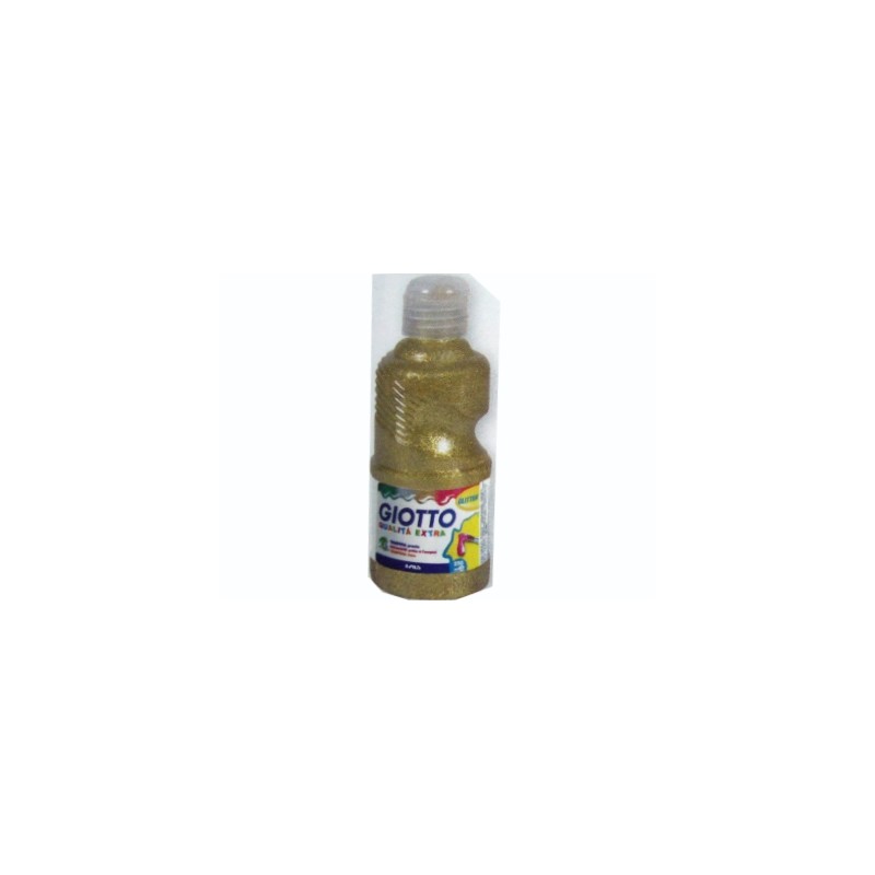 FILA Colore Tempera Pronta GIOTTO Glitter 250 mL Oro 531201 FILA Colore Tempera Pronta GIOTTO Glitter 250 mL Oro 531201