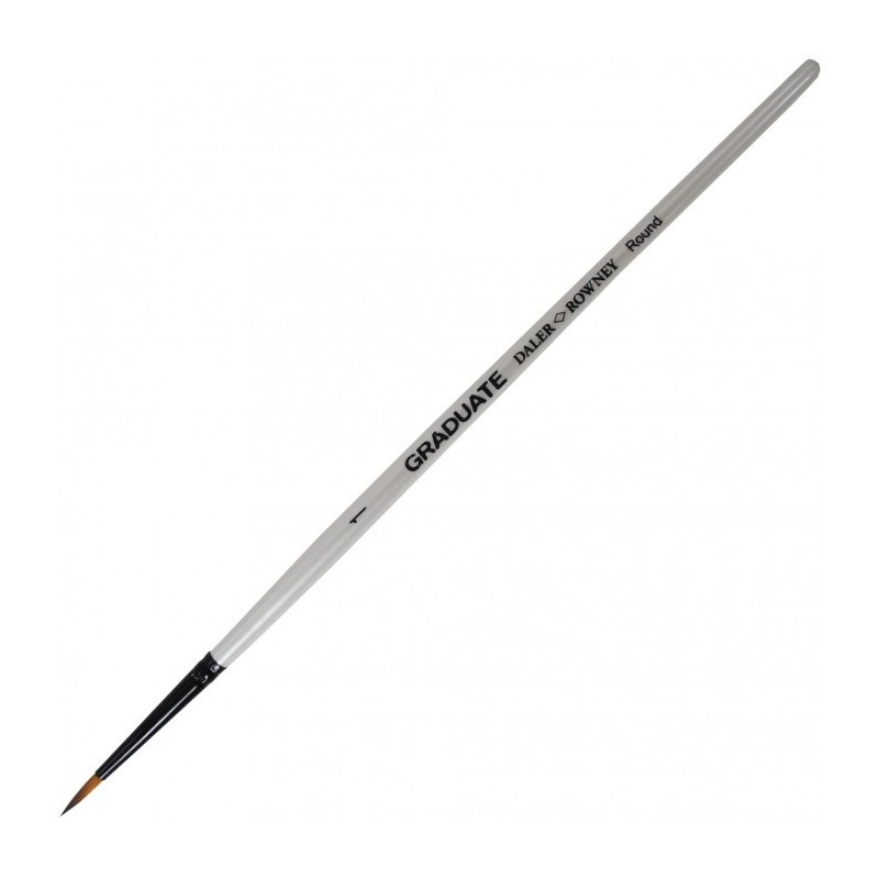 Daler-Rowney Graduate pennello sintetico tondo manico corto n. 1 D212185001