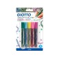 5 PENNE Giotto Fila blister Decor Glitter 10,5 ML 5454