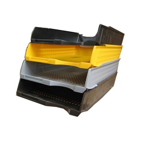 1 - VASCHETTA CORRISP.TRAFORATA MARRONE LINEA S
