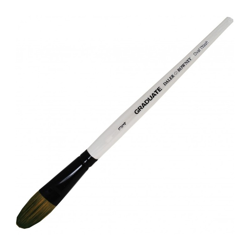 Daler-Rowney Graduate pennello pelo di pony e sintetico a mandorla n. 3/4 D212154075