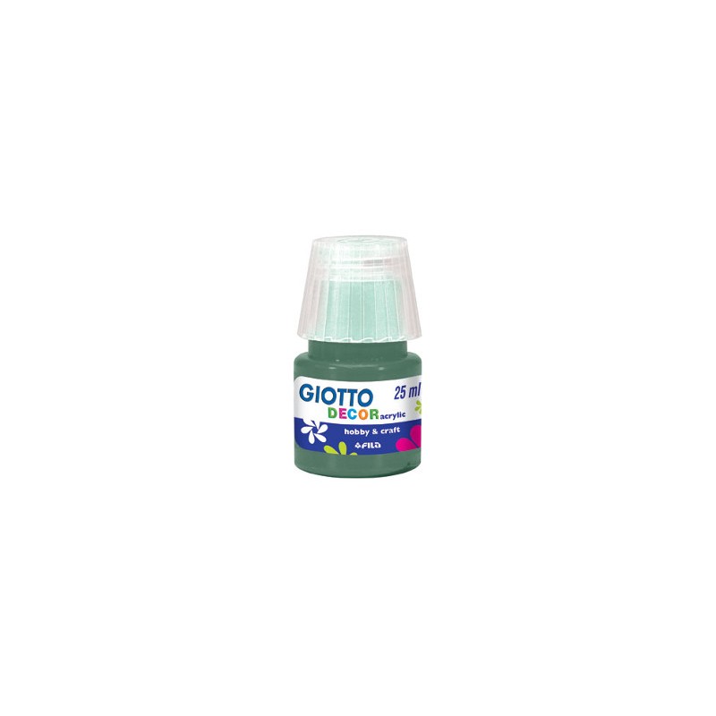 FILA Colori a Tempera GIOTTO Decor Acrilici 25 mL Verde Bosco 538113 FILA Colori a Tempera GIOTTO Decor Acrilici 25 mL Verde Bosco 538113