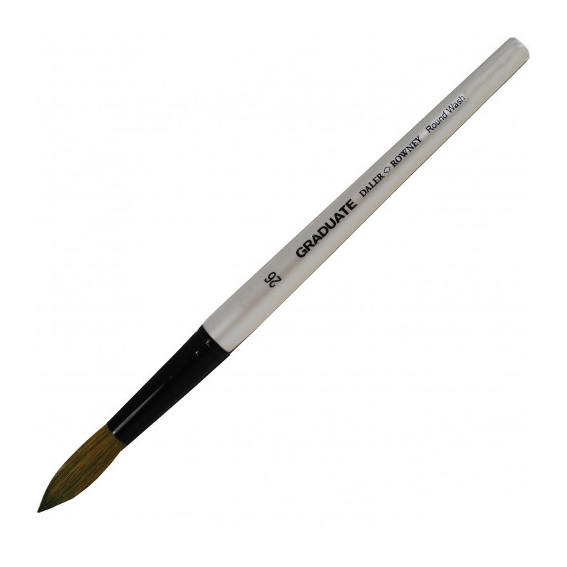 Daler-Rowney Graduate pennello pelo di pony e sintetico lavis tondo n. 26 D212189026 Daler-Rowney Graduate pennello pelo di pony e sintetico lavis tondo n. 26 D212189026