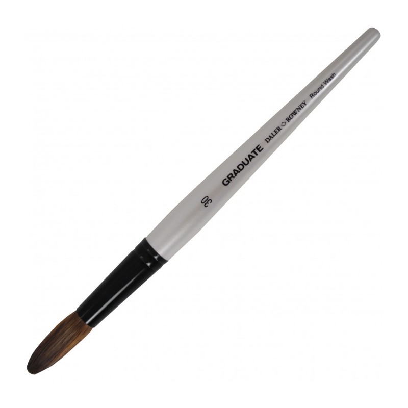Daler-Rowney Graduate pennello pelo di pony e sintetico lavis tondo n. 30 D212189030 Daler-Rowney Graduate pennello pelo di pony e sintetico lavis tondo n. 30 D212189030