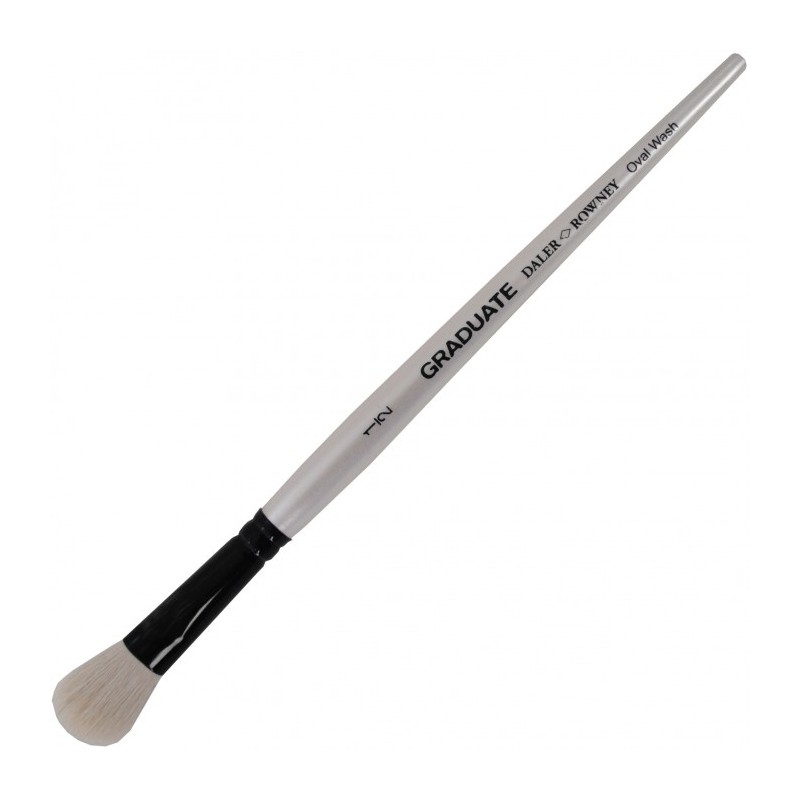 Daler-Rowney Graduate pennello pelo di capra chiaro a mandorla n. 1/2 D212152050