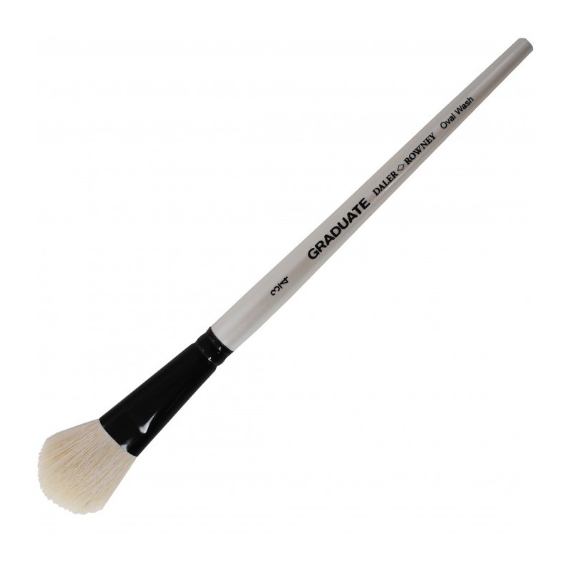 Daler-Rowney Graduate pennello pelo di capra chiaro a mandorla n. 3/4 D212152075 Daler-Rowney Graduate pennello pelo di capra chiaro a mandorla n. 3/4 D212152075