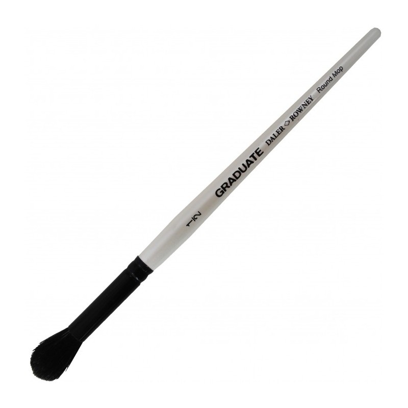 Daler-Rowney Graduate pennello pelo di capra scuro bombasino ovale n. 1/2 D212188050