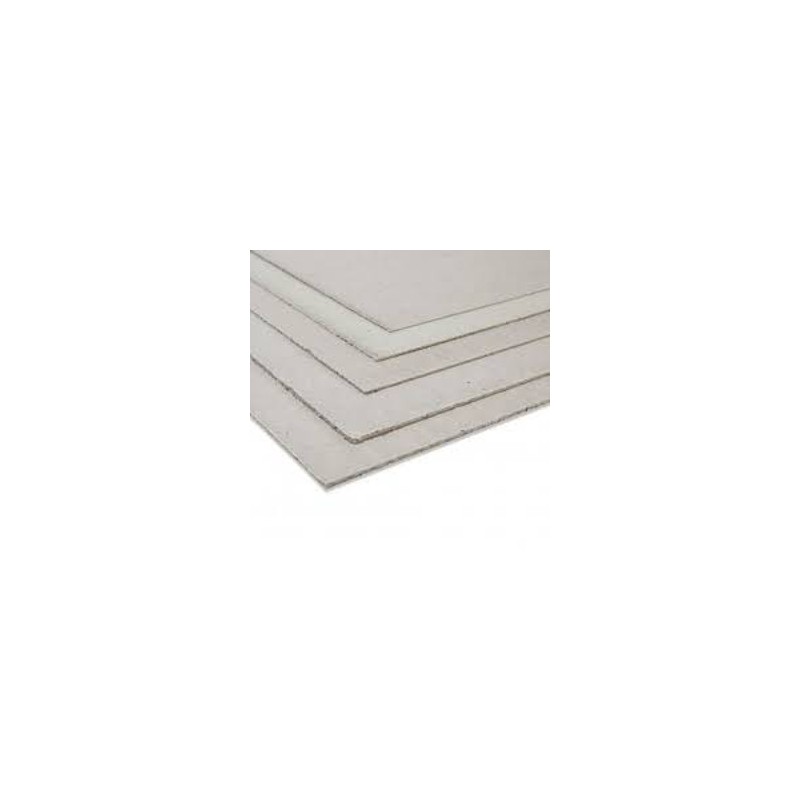 Cartone grigio accoppiato 71x101 cm spessore 2,5 mm - confezione 25 kg, 22 fogli