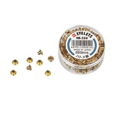 1 - LEBEZ Occhielli per tessere in ottone 250 pz 102