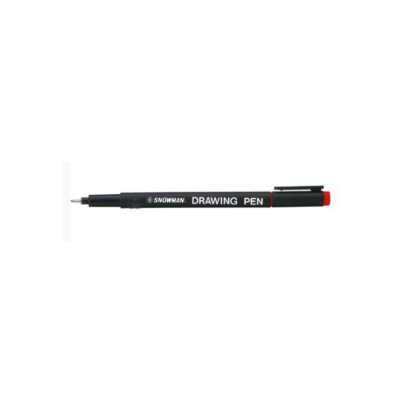 SNOWMAN DRAWING PEN 0,1 ROSSO -12pz FT700.01.R SNOWMAN DRAWING PEN 0,1 ROSSO -12pz FT700.01.R