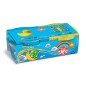 Didò Bis Glitter pasta modellabile 2 barattoli 100 g giallo e azzurro F396701