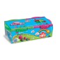 Didò Bis Glitter pasta modellabile 2 barattoli 100 g magenta e verde 396702 Didò Bis Glitter pasta modellabile 2 barattoli 100 g magenta e verde 396702