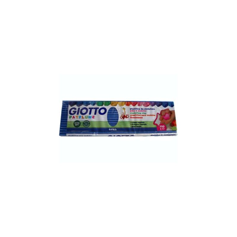 FILA Plastilina Patplume Giotto colore blu scuro 350 gr 510103 FILA Plastilina Patplume Giotto colore blu scuro 350 gr 510103