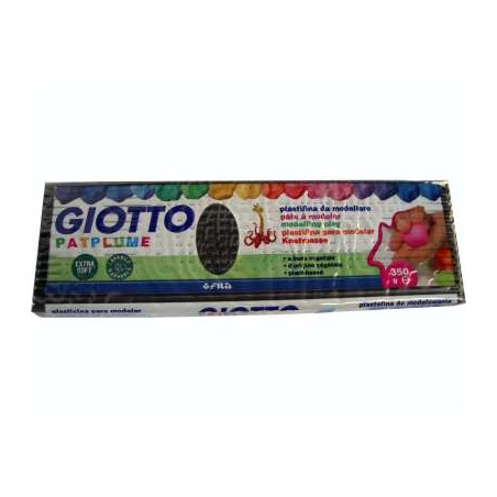 FILA Plastilina Patplume Giotto colore nero 350 gr 510105