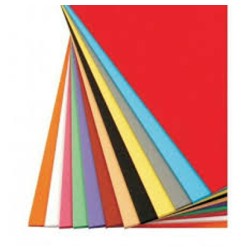 1 - FABRIANO 120 fogli cartoncino Elle Erre assortiti 70x100 40471100