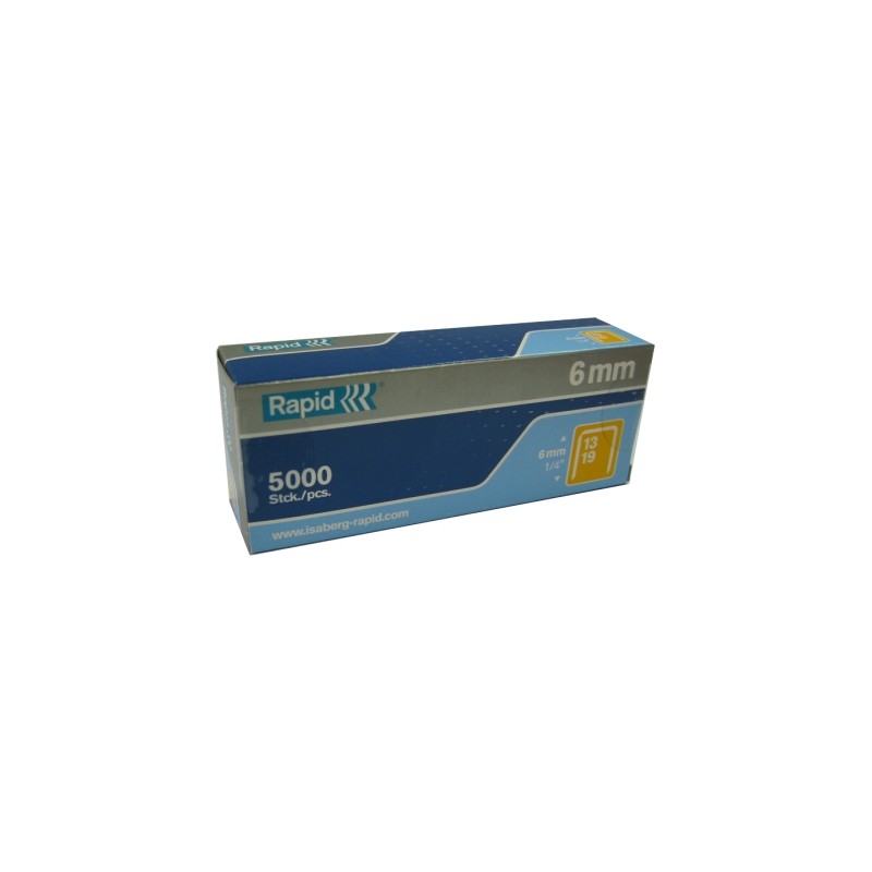 5000 pezzi Punti metallici Rapid-Se 13/6 Super strong 11830700 5000 pezzi Punti metallici Rapid-Se 13/6 Super strong 11830700