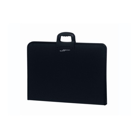 Cartellina portadisegni Niji con manico, colore nero - 3091
