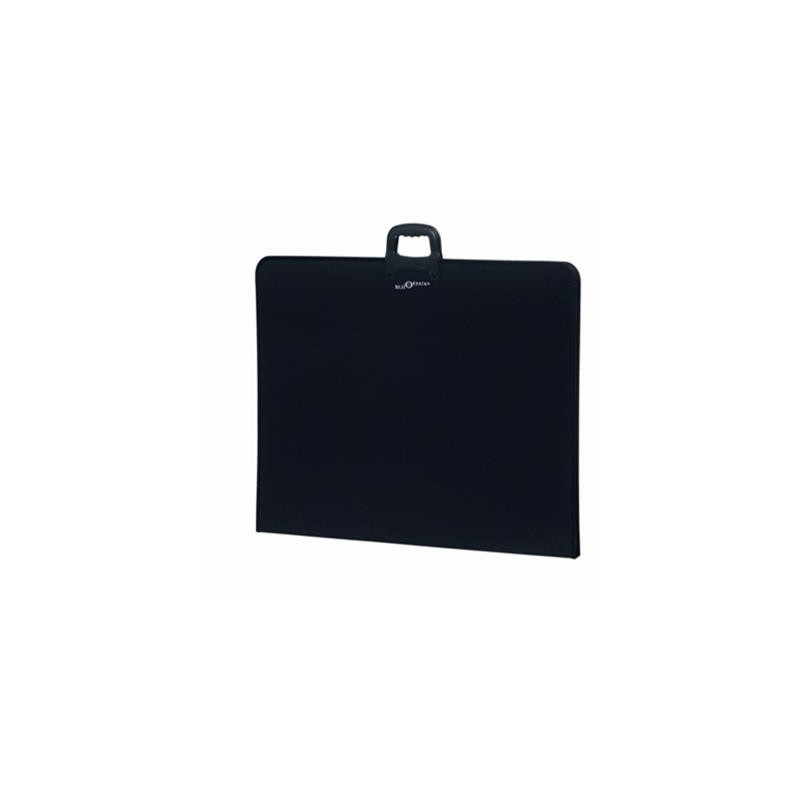 Cartellina portadisegni Niji con manico, colore nero - 3092