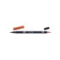 PENNARELLI TOMBOW ABT DUAL BRUSH 6PZ PABT-947 TERRA DI SIENA PENNARELLI TOMBOW ABT DUAL BRUSH 6PZ PABT-947 TERRA DI SIENA