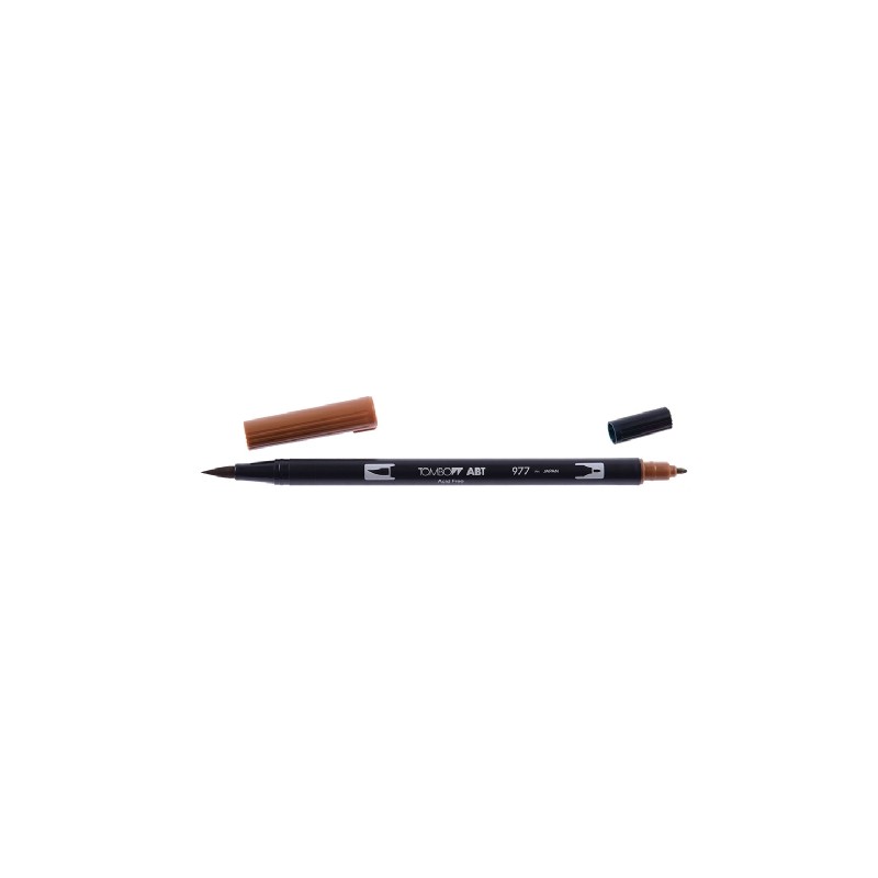 PENNARELLI TOMBOW ABT DUAL BRUSH 6PZ PABT-977 MARRONE SELLA PENNARELLI TOMBOW ABT DUAL BRUSH 6PZ PABT-977 MARRONE SELLA