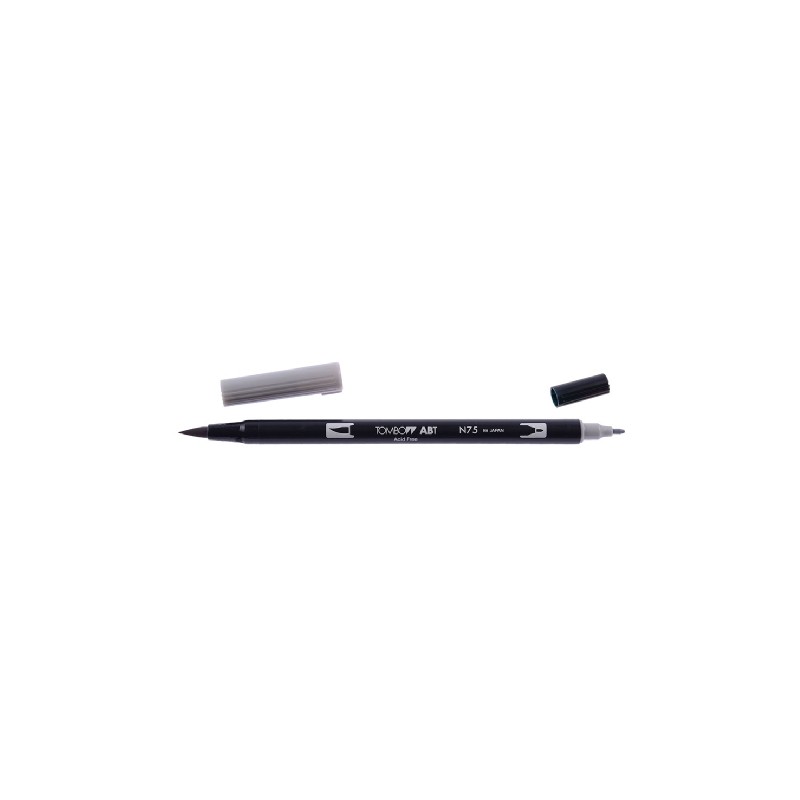 PENNARELLI TOMBOW ABT DUAL BRUSH 6PZ PABT-N75 GRIGIO FREDDO 3 PENNARELLI TOMBOW ABT DUAL BRUSH 6PZ PABT-N75 GRIGIO FREDDO 3