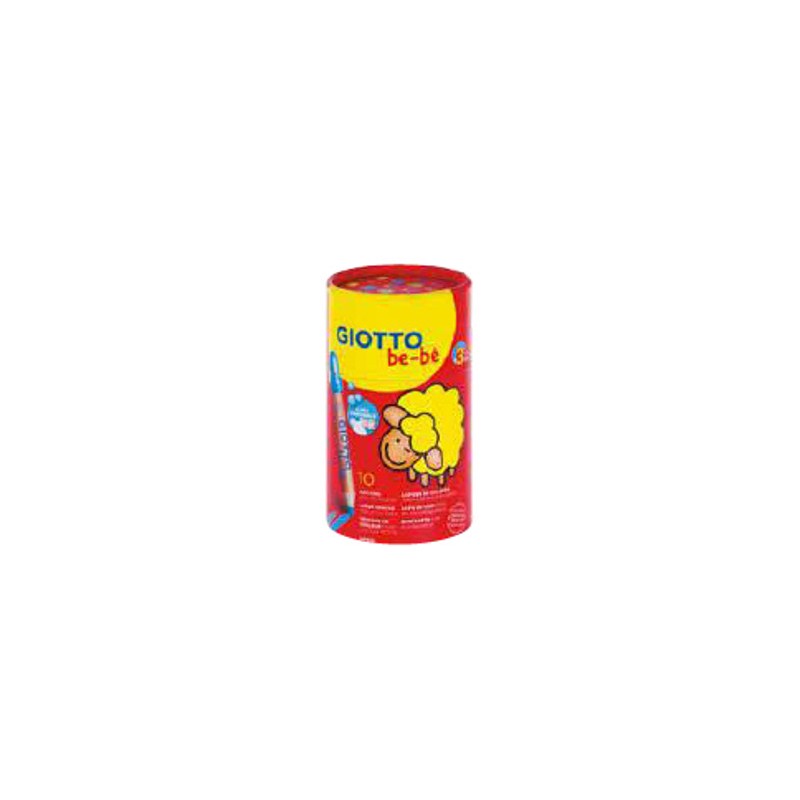 Giotto Be Bè Supermatitoni barattolo 10 pezzi pastelli bambini F479400/480400 Giotto Be Bè Supermatitoni barattolo 10 pezzi pastelli bambini F479400/480400