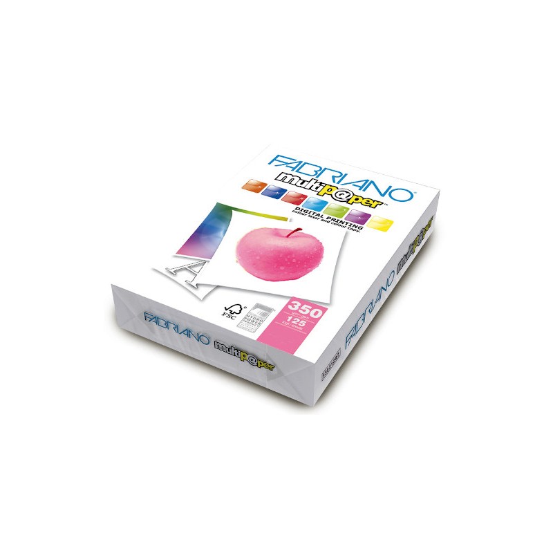 FABRIANO MULTIPAPER A3 350gr Risma di 125 fogli PPL 53929742 FABRIANO MULTIPAPER A3 350gr Risma di 125 fogli PPL 53929742