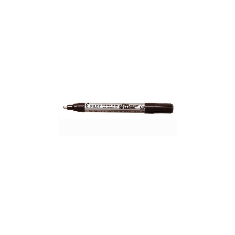 Pennarello Marker Pilot Super Color silver medio 002440 Pennarello Marker Pilot Super Color silver medio 002440