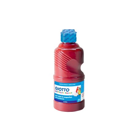 1 - FILA Colori a Tempera GIOTTO Acrilici 250 mL Rosso 5340