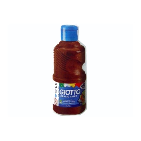 1 - FILA Colori a Tempera GIOTTO Acrilici 250 mL Marrone 5340