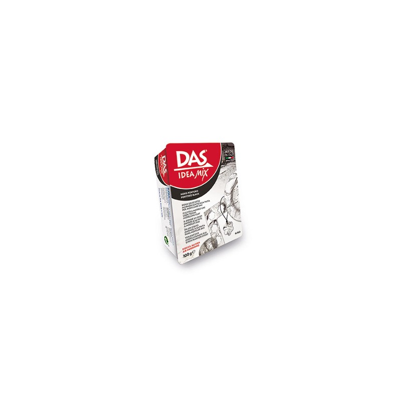 Das Idea Mix Fila nero portoro effetto marmo 100GR 342005 Das Idea Mix Fila nero portoro effetto marmo 100GR 342005