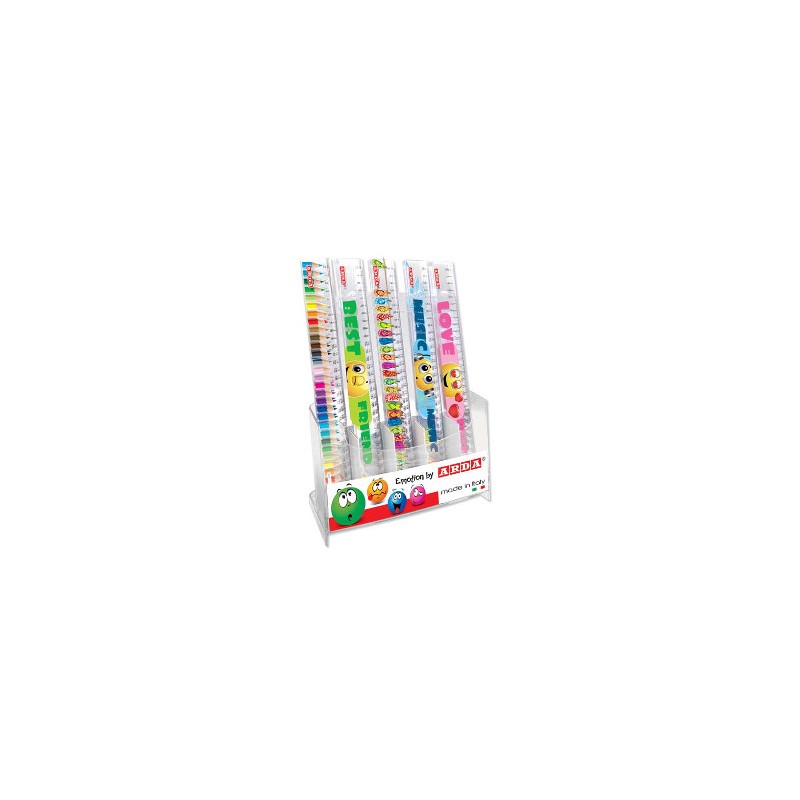 Arda espositore da banco righe Fantasy 30 cm 24 pezzi 28930DESP
