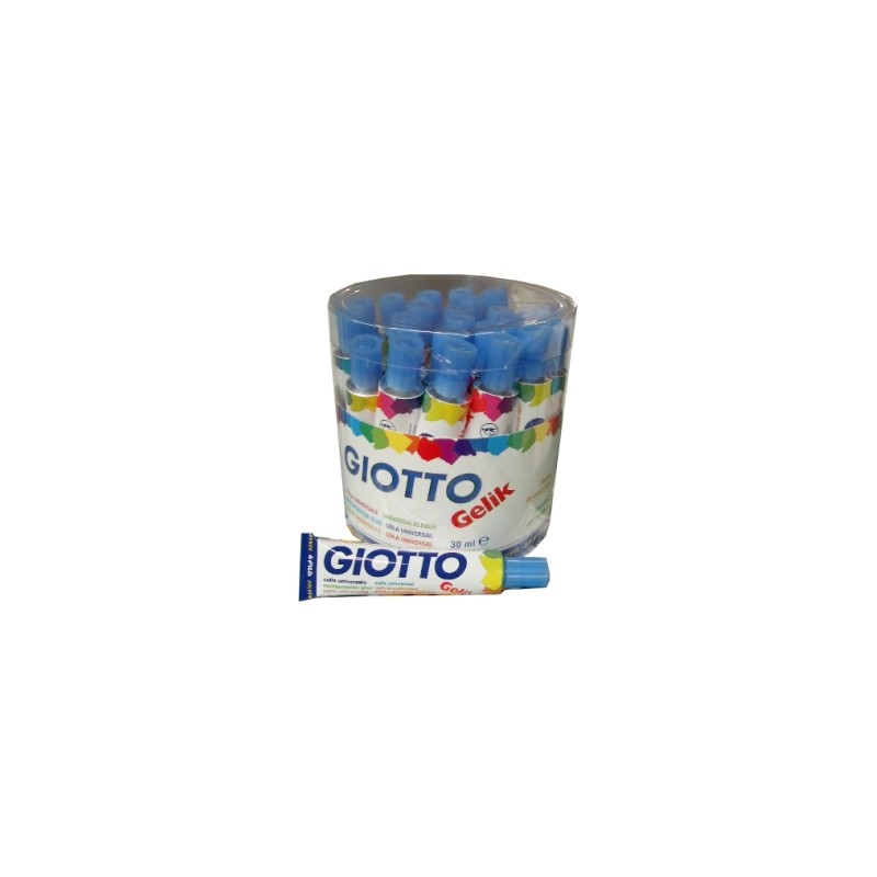 FILA GIOTTO 26 pz Colla Attaccatutto GELIK Trasparente 30 ml 5420 FILA GIOTTO 26 pz Colla Attaccatutto GELIK Trasparente 30 ml 5420