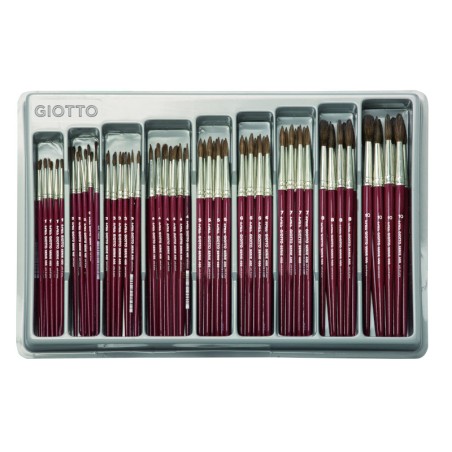 1 - 156 pz Espositore Pennelli Fila Giotto tondi 400 555100