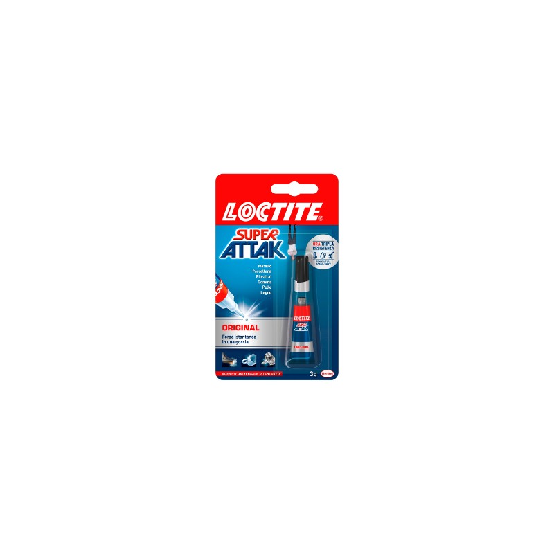 SUPER ATTAK Original Colla Istantanea Universale 3 Gr 2971871 SUPER ATTAK Original Colla Istantanea Universale 3 Gr 2971871